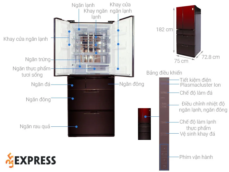 tu-lanh-2-canh-tot-nhat-2021-sharp-sj-gf60a-r-t-601-lit-35express