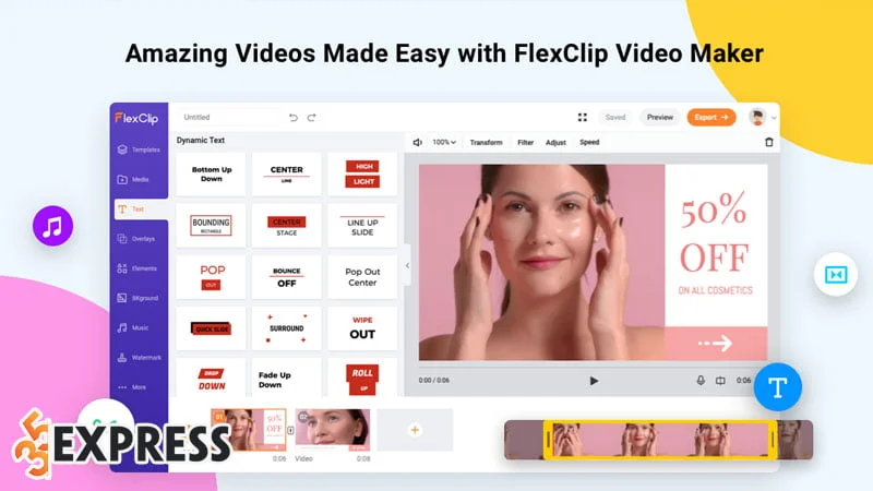 website-ghep-nhac-vao-video-online-flexclip-35express
