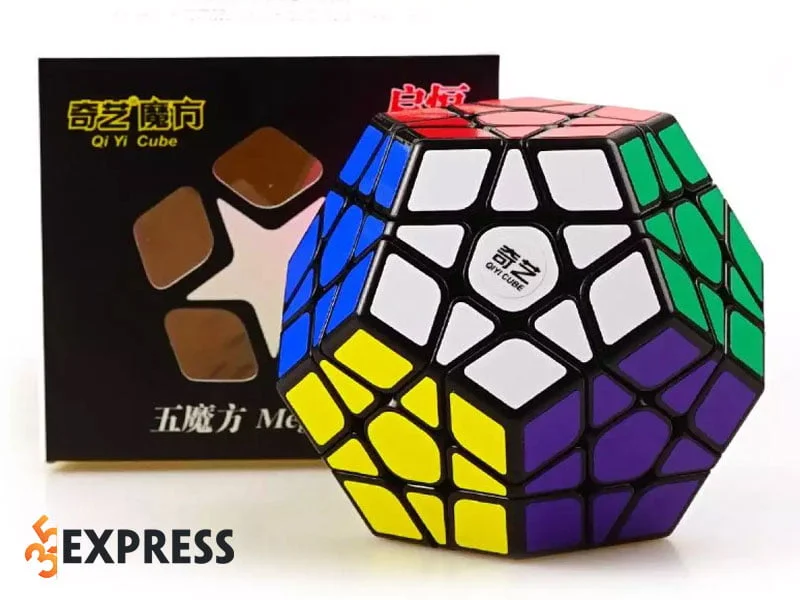 rubik-12-mat-megaminx-qiyi-black-35express