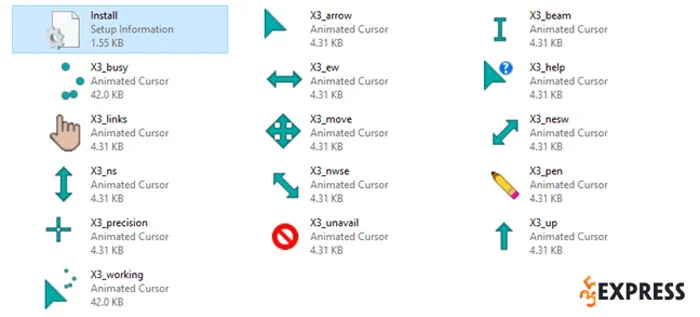 bo-suu-tap-con-tro-chuot-dep-metro-x-cursor-set-35express