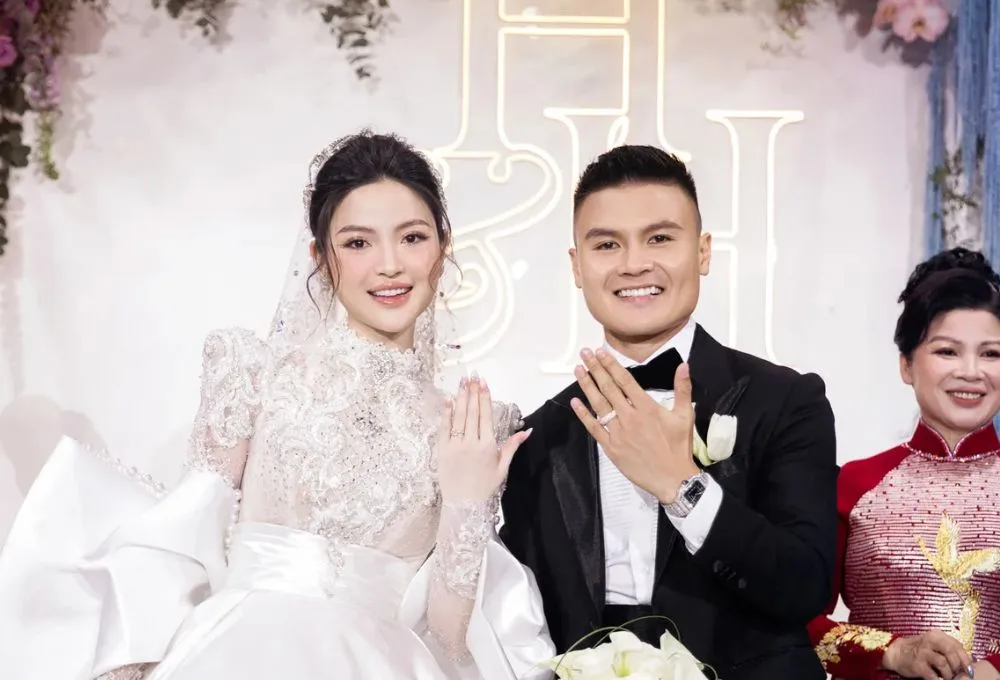 Đám cưới cổ tích của Chu Thanh Huyền và Quang Hải