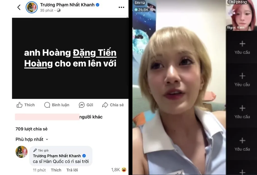 Emma Nhất Khanh đá xéo ViruSs giữa lùm xùm tình cảm giữa ViruSs với Ngọc Kem