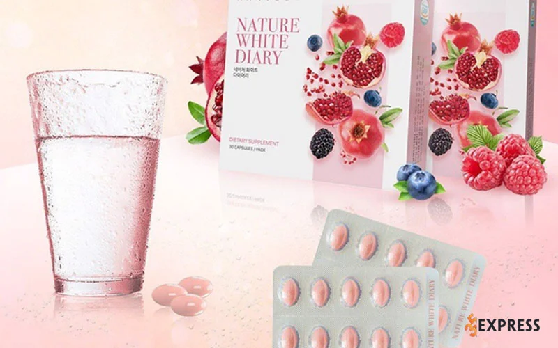 vien-uong-trang-da-han-quoc-nature-white-diary-35express
