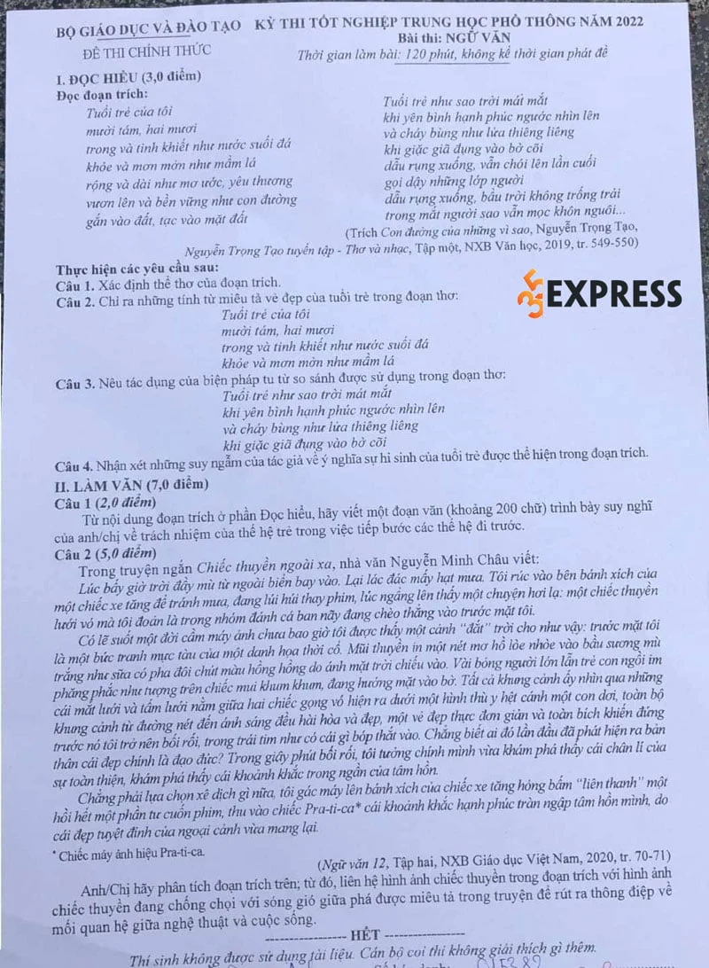 de-va-goi-y-dap-an-mon-van-thi-tot-nghiep-thpt-2022-1-35express