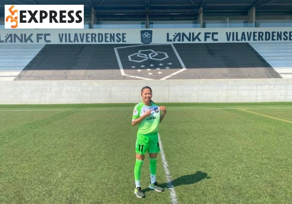 Huỳnh Như mang áo thi đấu số 11 tại đội tuyển Länk Vilaverdense