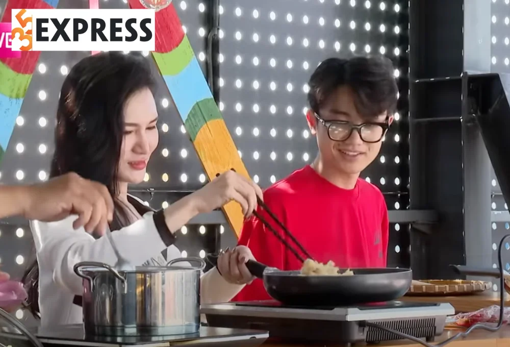 Hai người hòa hợp hơn trong phần thử thách đi chợ nấu ăn