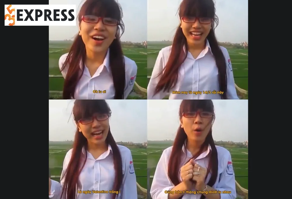 Hà Diệu Ly và video tỏ tình viral mỗi dịp Valentine