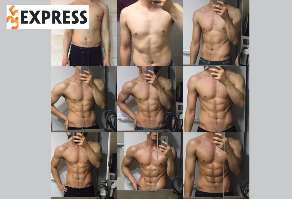 Hành trình xây dựng body 6 múi trong 8 tuần của Jung Sung Il đặc biệt được chú ý trên mạng xã hội