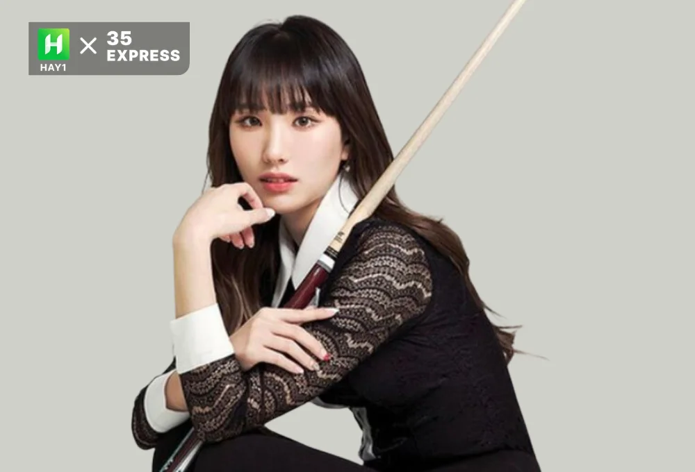 Lee Woo Jin - Nữ cơ thủ xinh đẹp của làng billiards xứ Hàn