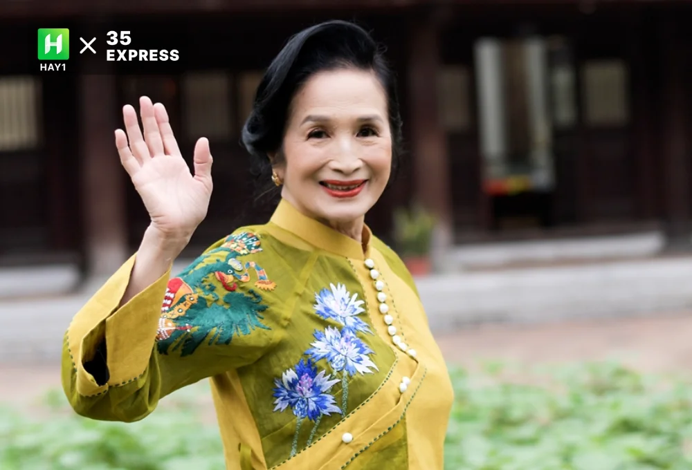 NSND Trà Giang là ai Nghệ sĩ gạo cội ở triển lãm điện ảnh