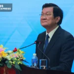 Trương Tấn Sang - Nguyên chủ tịch nước hội ngộ ở lễ kỷ niệm