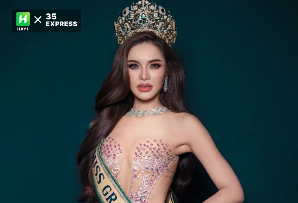 Aoom Thaweeporn là ai Hoa hậu bị chê ăn mặc phản cảm