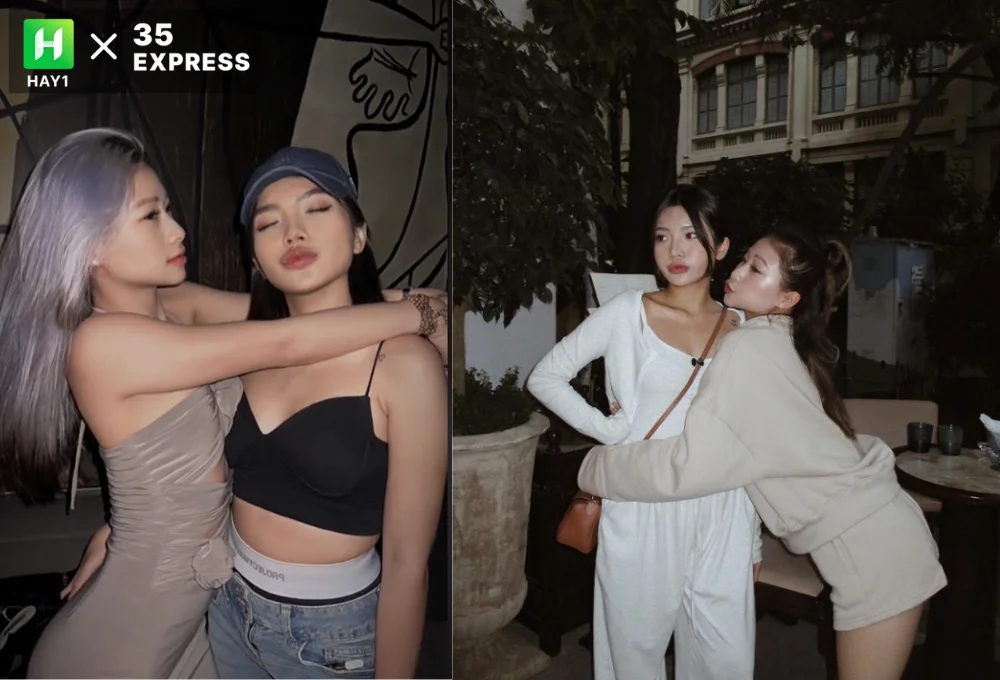 Haley Phạm và Louis Phạm