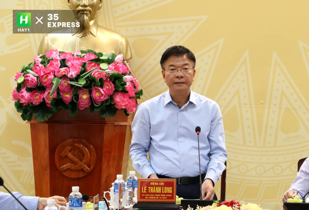 Lê Thành Long là ai Chân dung Bộ Trưởng Bộ Tư Pháp