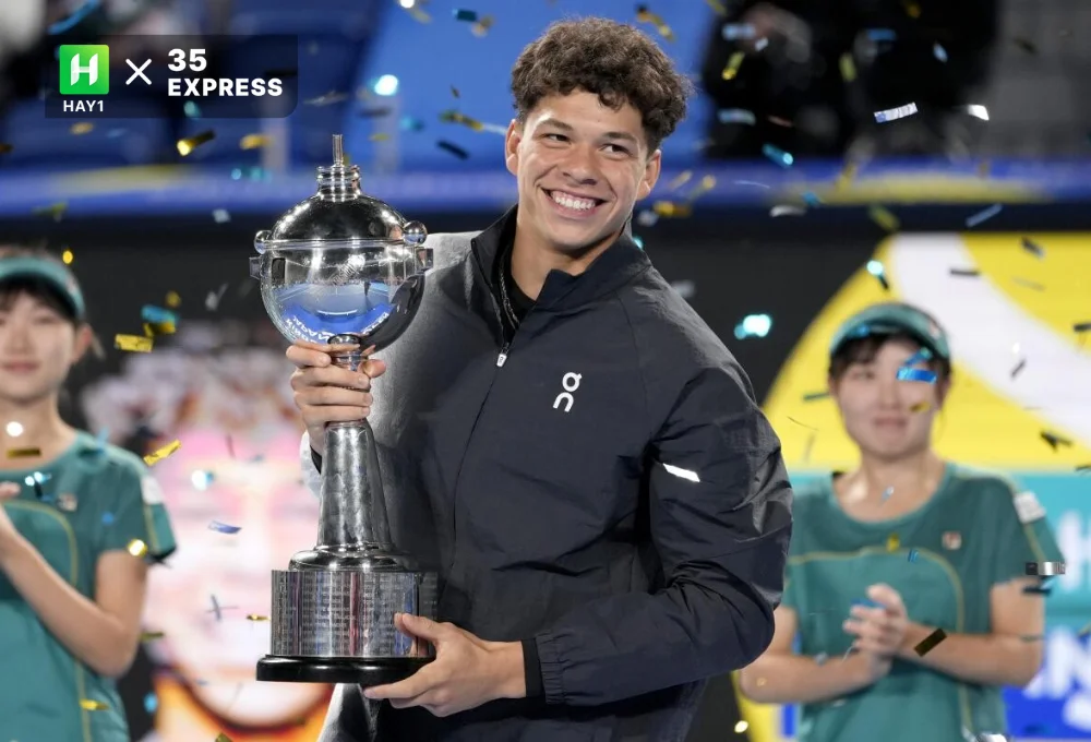 Ben Shelton vô địch giải Quần vợt ATP 500 Nhật Bản mở rộng