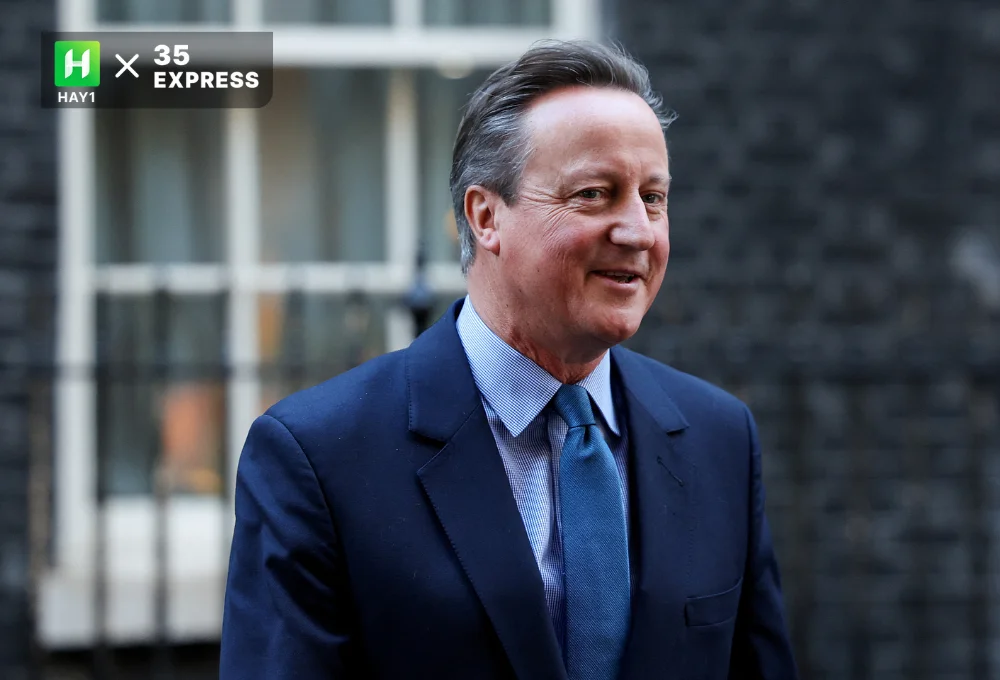 Cựu Thủ tướng Anh David Cameron được bổ nhiệm làm Ngoại trưởng Anh