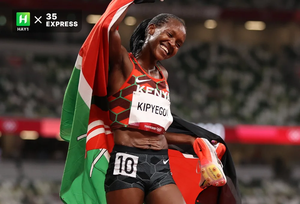 Faith Kipyegon là ai Lần thứ ba vô địch thế giới 1.500m