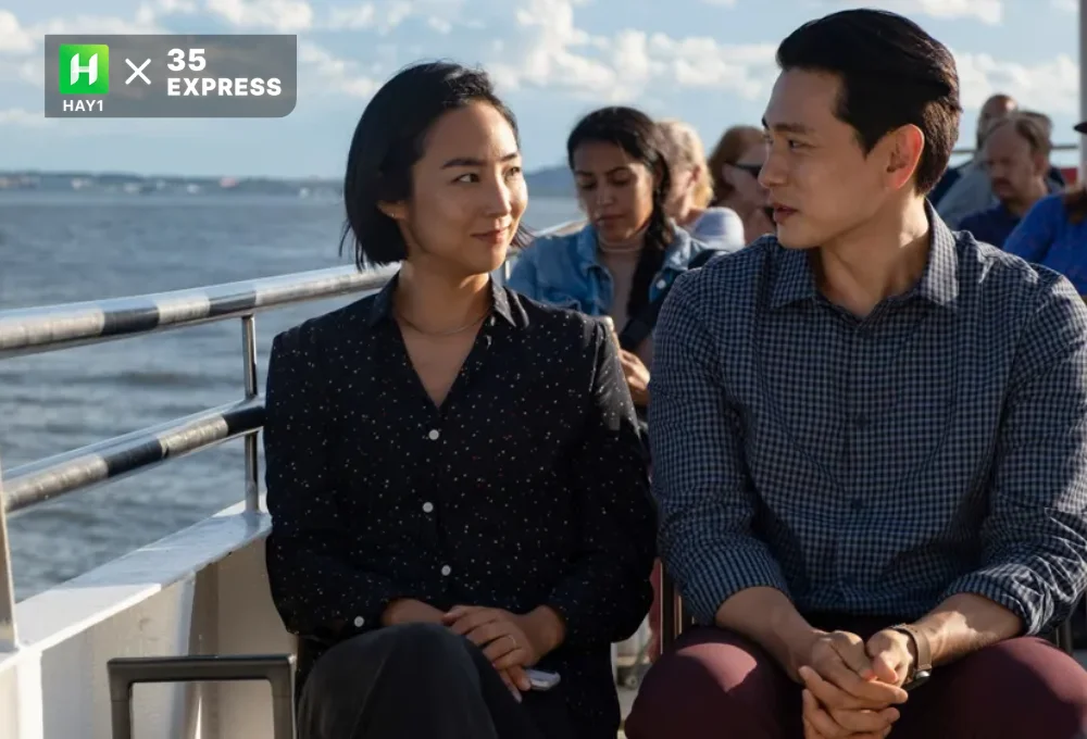 "Muôn Kiếp Nhân Duyên" xoay quanh hai nhân vật chính - Nora (Greta Lee) và Hae Sung (Yoo Teo)
