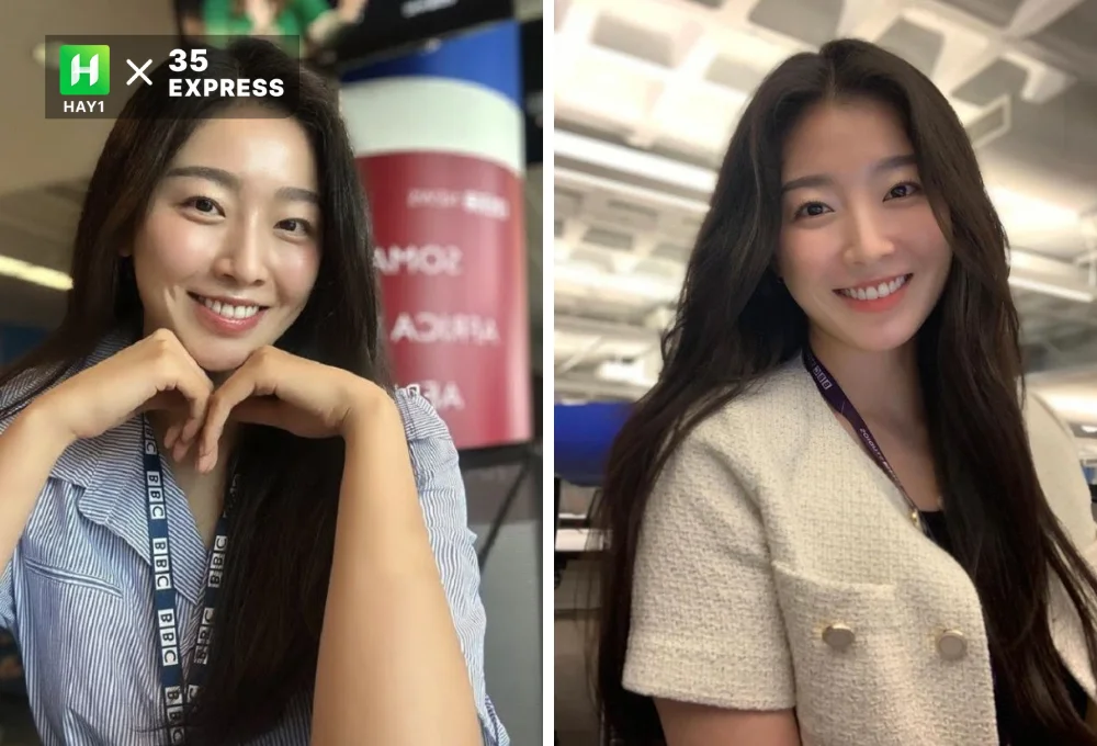 Kim Soo Min đang làm việc tại trụ sở chính của BBC