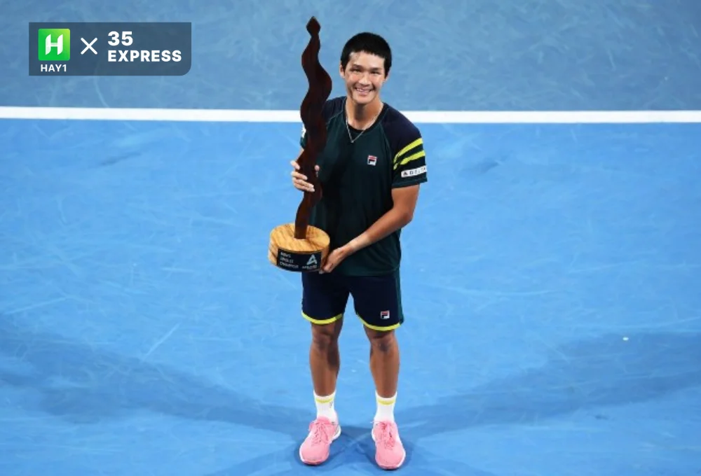 Tay vợt Hàn Quốc Kwon Soon Woo vô địch Adelaide International 2