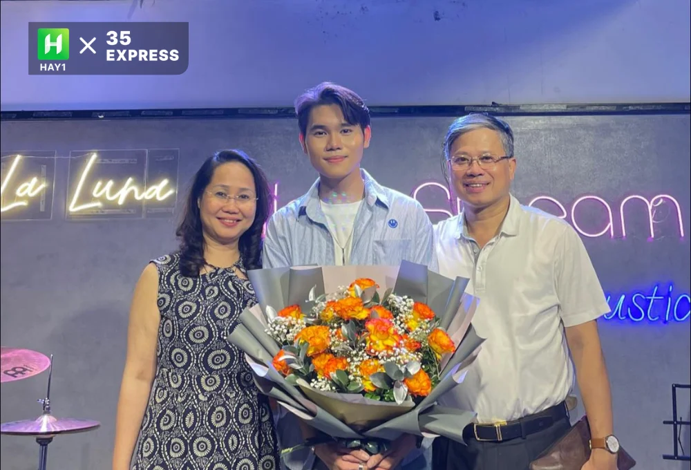 Lâm Phúc được gia đình ủng hộ hoàn toàn trong quá trình theo đuổi con đường âm nhạc chuyên nghiệp