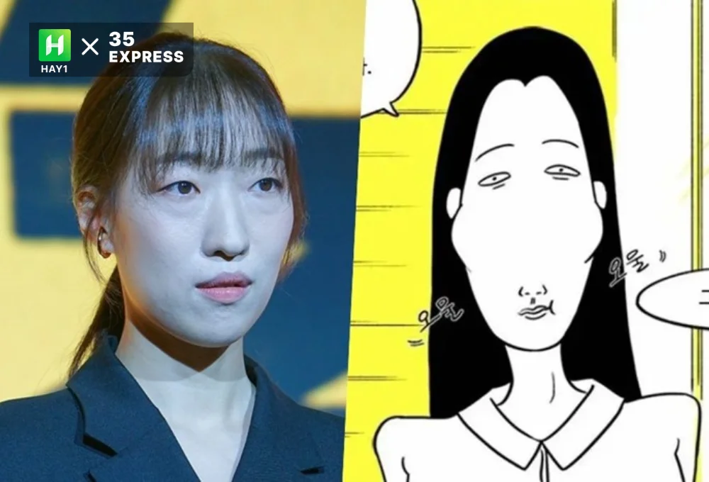 Nhan sắc của Lee Han Byeol khá tương đồng với hình tượng của Mo Mi trong nguyên tác