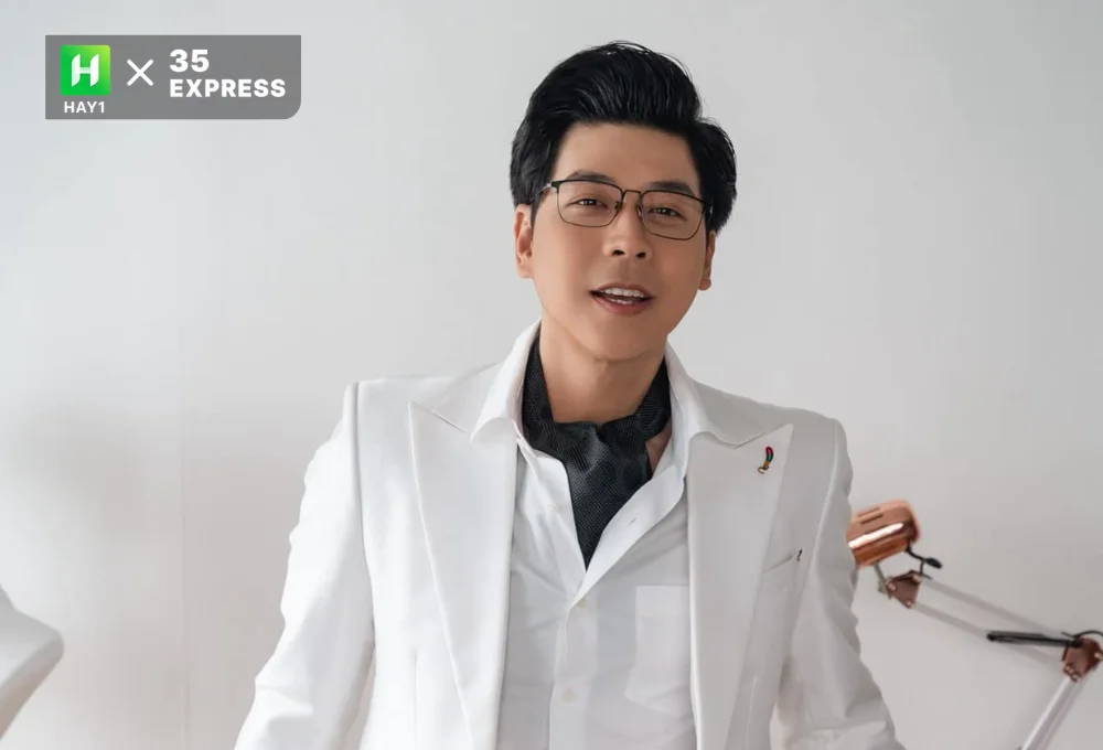 Chân dung nam MC Vĩnh Phú