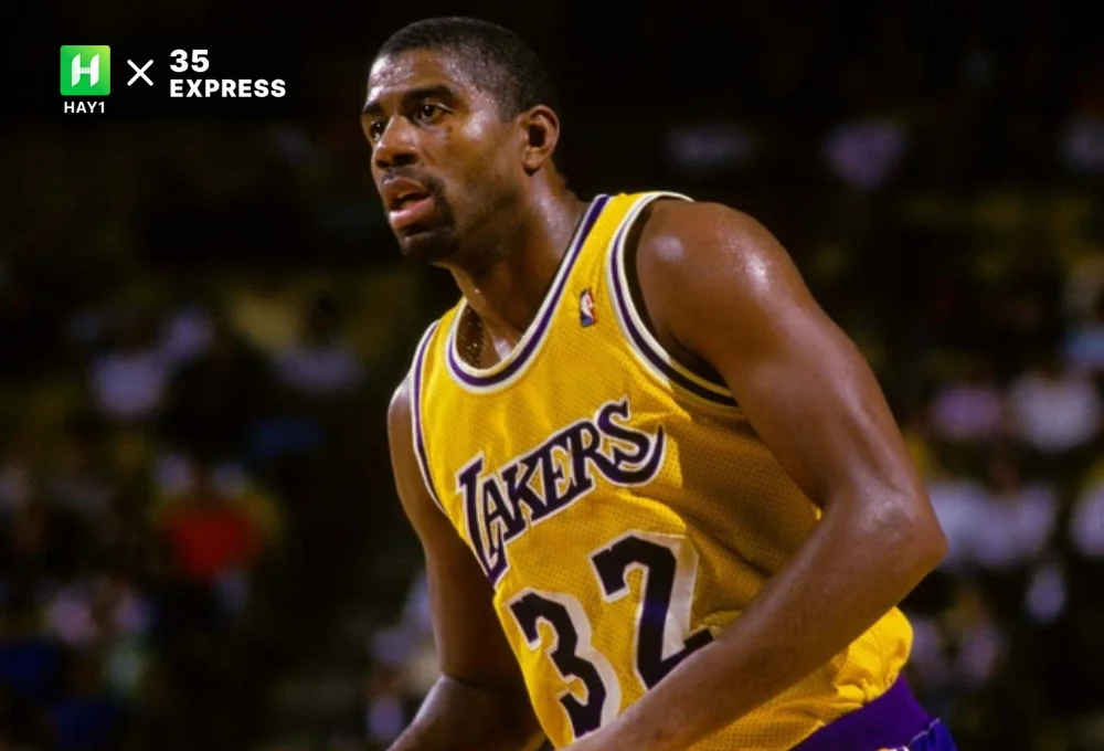 Huyền thoại Magic Johnson phát hiện bị HIV năm 1991
