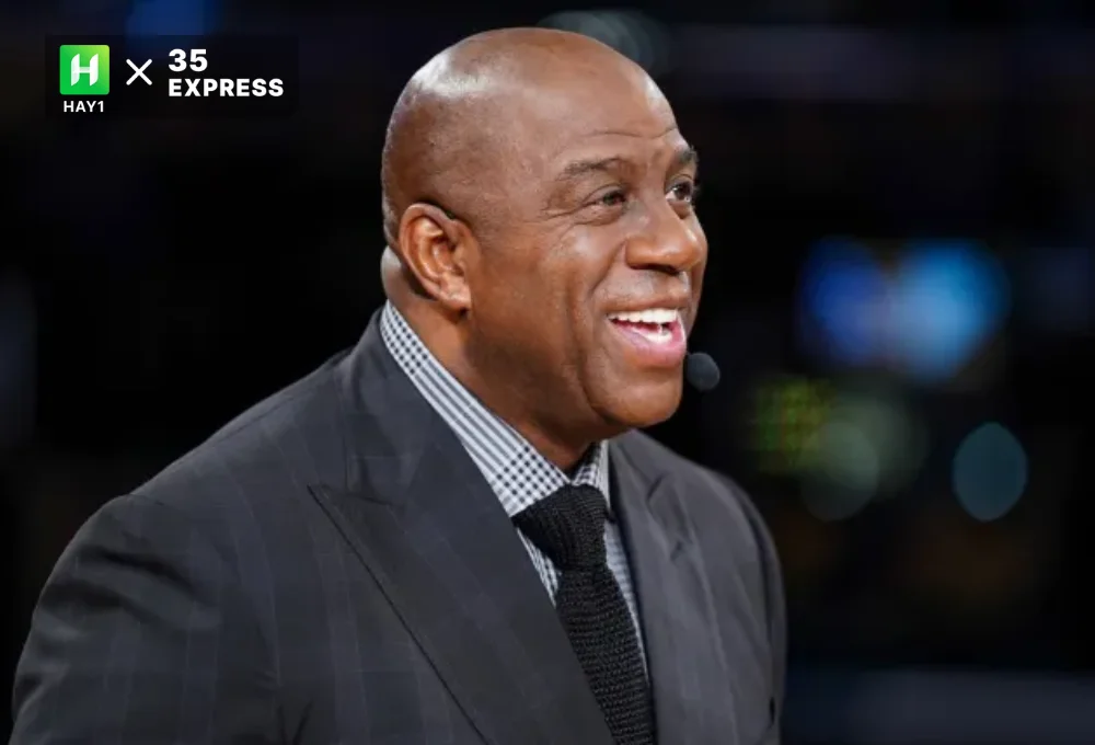 Magic Johnson là một trong những cầu thủ bóng rổ vĩ đại nhất lịch sử.