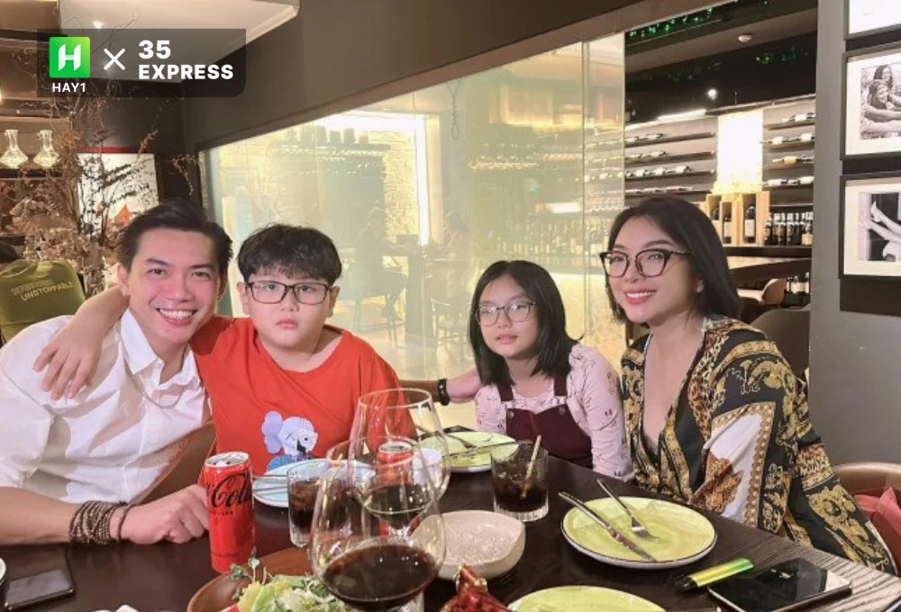 Gia đình hạnh phúc của Phương Anh