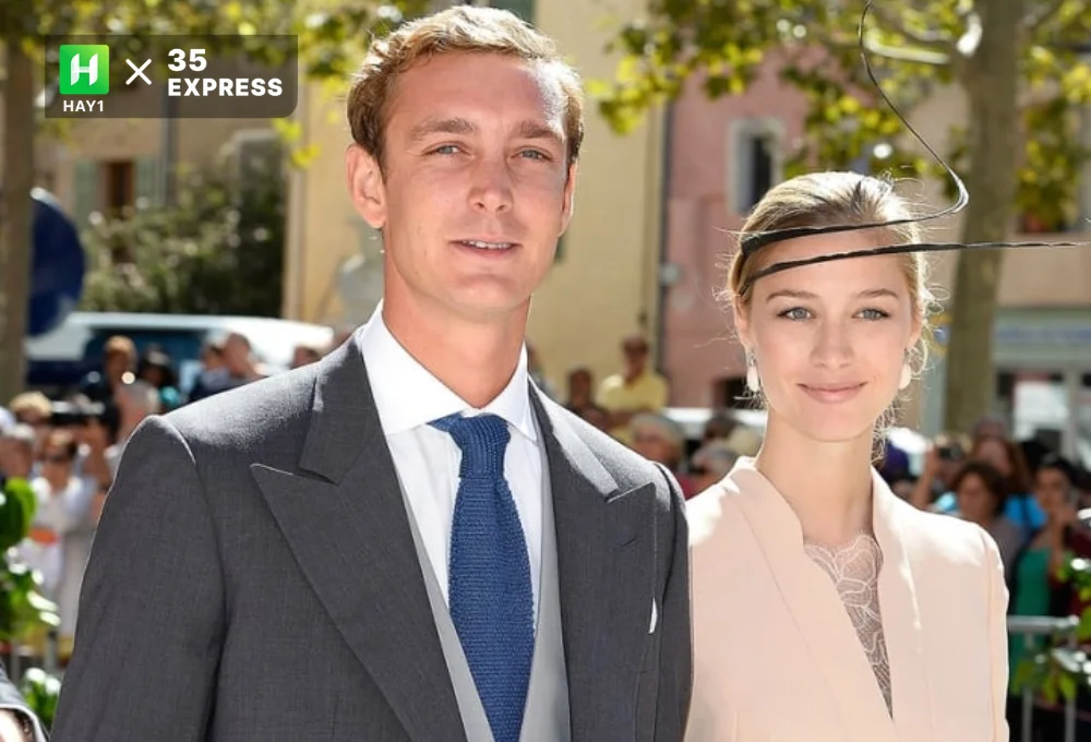 Hoàng tử Pierre Casiraghi và công nương Beatrice