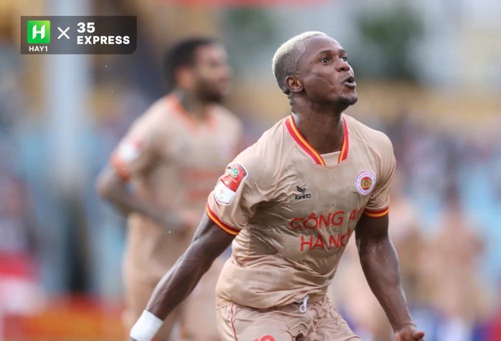 Tân binh Công an Hà Nội - Raphael Success đang hướng đến chức vô địch V.League 2023