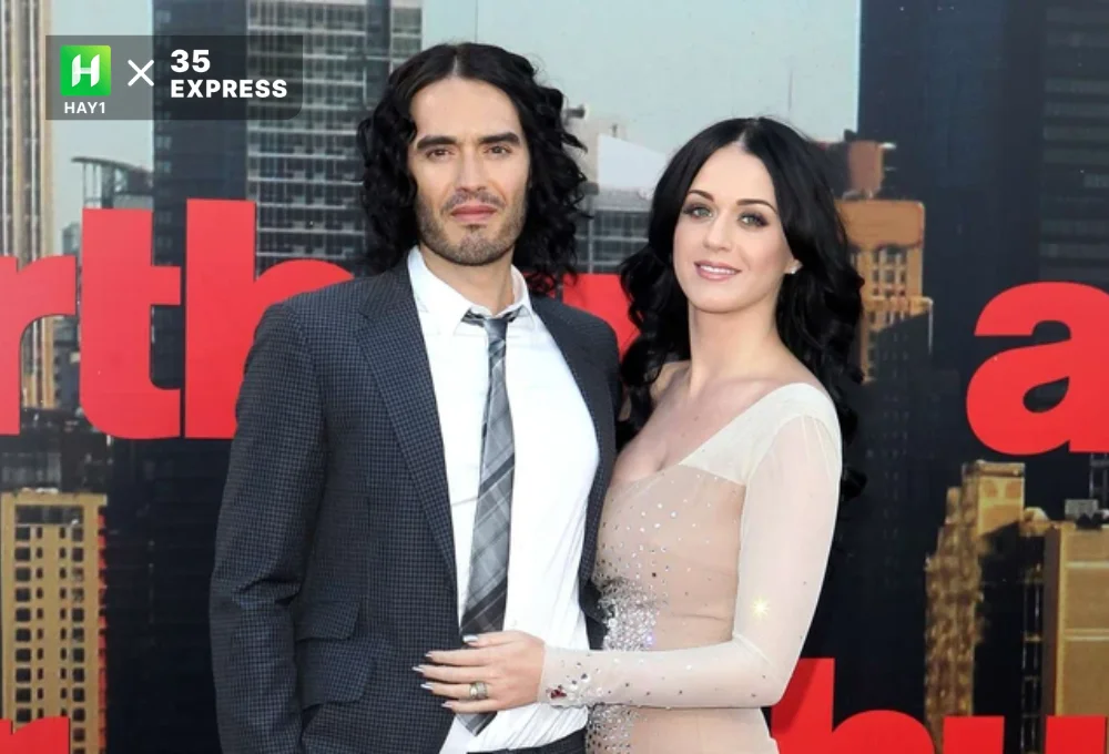 Russell Brand và Katy Perry khi còn gắn bó