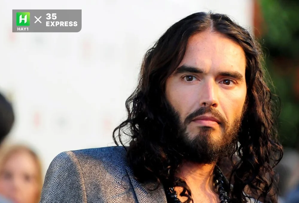 Chân dung nam diễn viên Russell Brand
