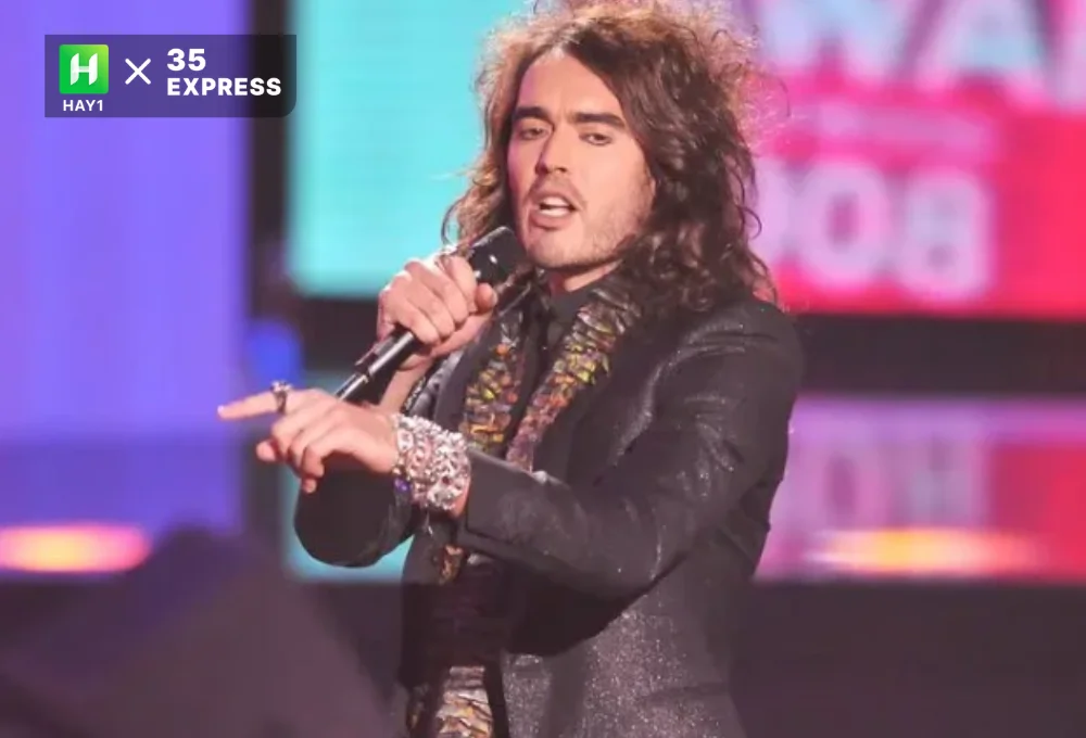 Nam diễn viên Russell Brand từng có những phát ngôn gây tranh cãi