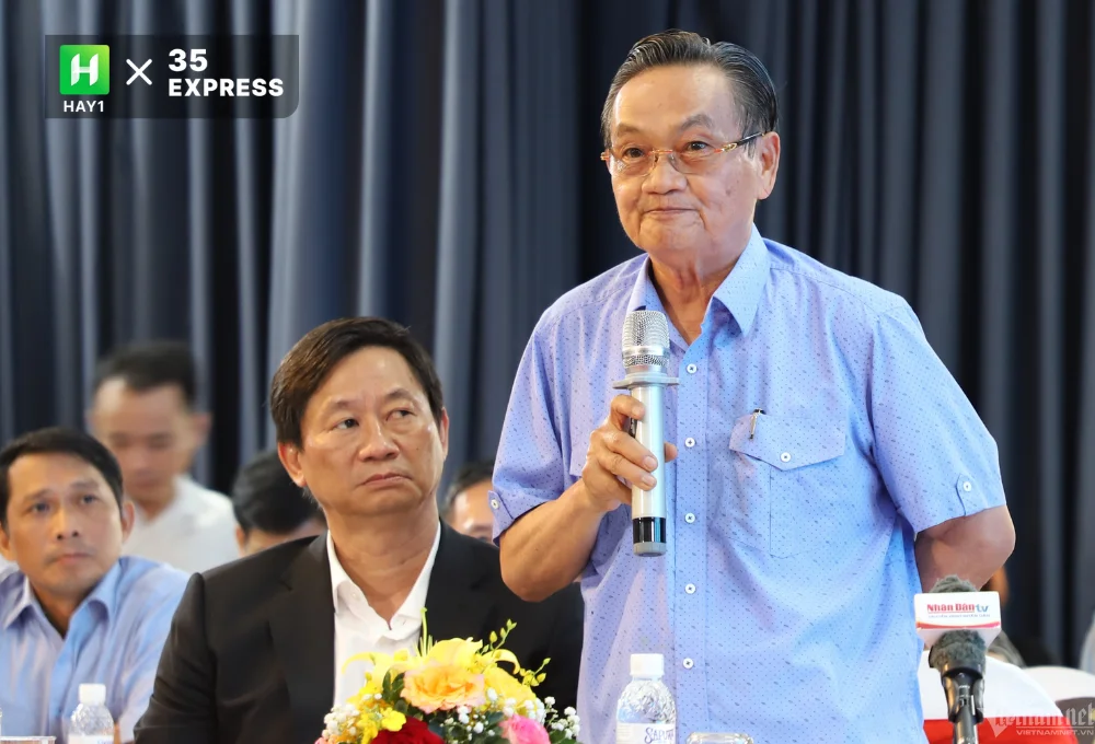 TS Trần Du Lịch phát biểu tại hội thảo