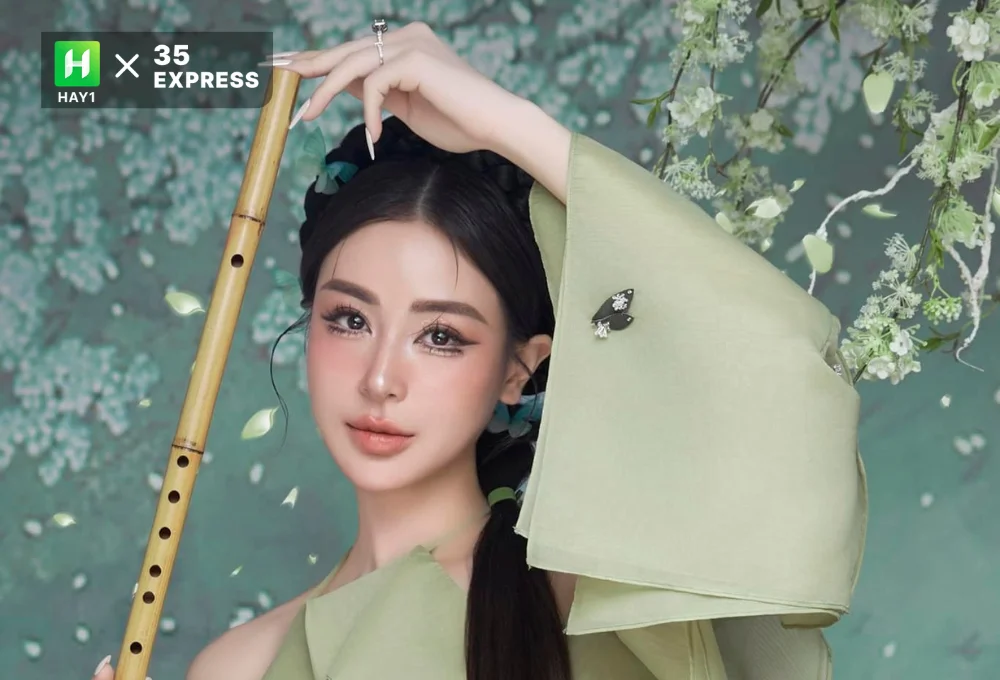 Trịnh Thúy Kiều có thể biến hóa bán thân theo nhiều phong cách khác nhau