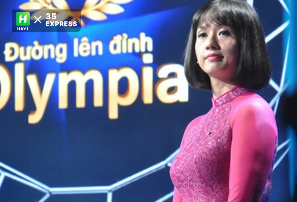 Nữ MC Tùng Chi kỳ cựu ghi dấu ấn đậm nét trong "Đường lên đỉnh Olympia"