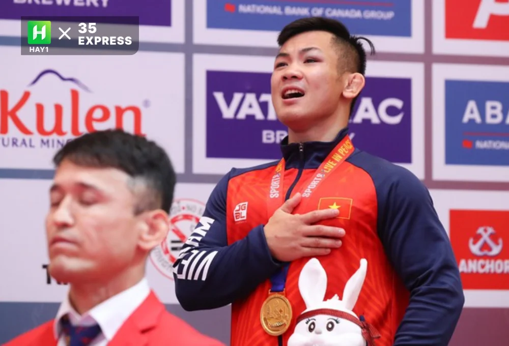Đào Hồng Sơn chính là võ sĩ giành huy chương vàng duy nhất cho đội jujitsu Việt Nam tại SEA Games 32