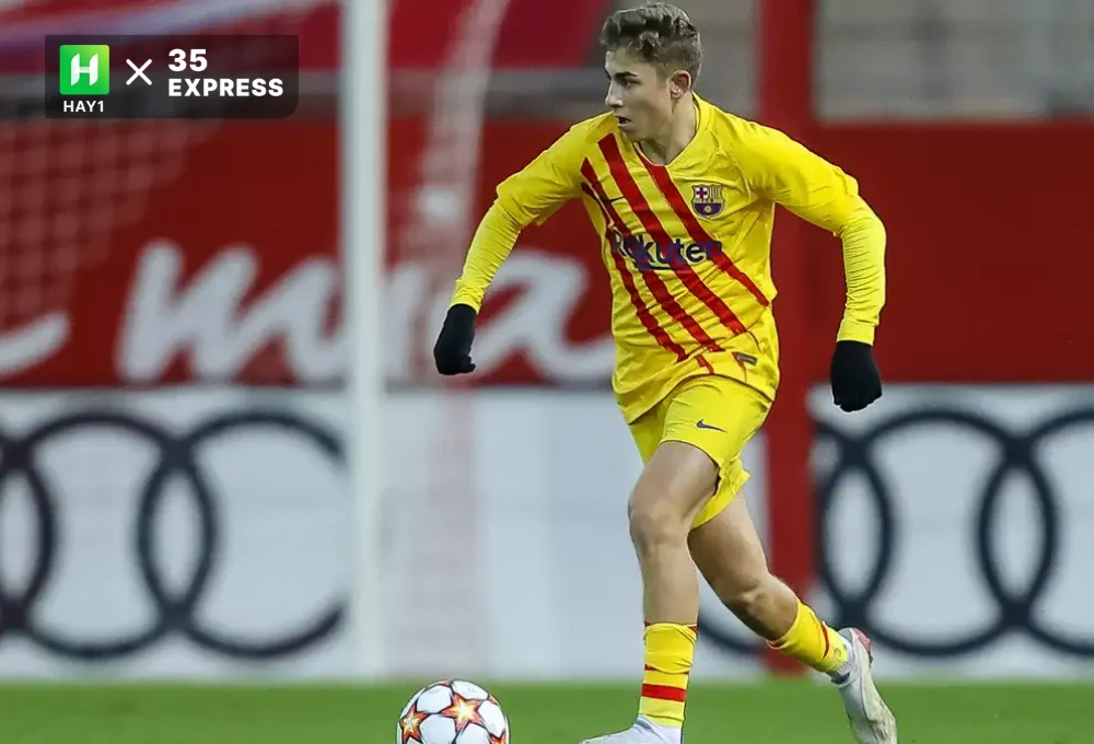 Fermín López hứa hẹn trở thành sao sáng của Barca