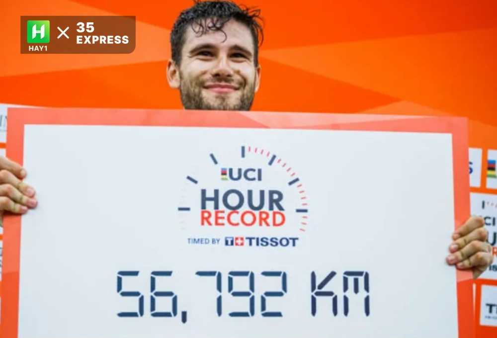 Filippo Ganna lập kỷ lục UCI Hour Record