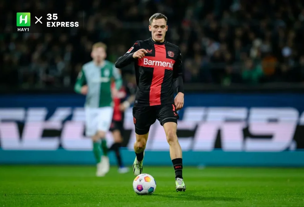Vị trí sở trưởng của Florian Wirtz là tiền vệ tấn công
