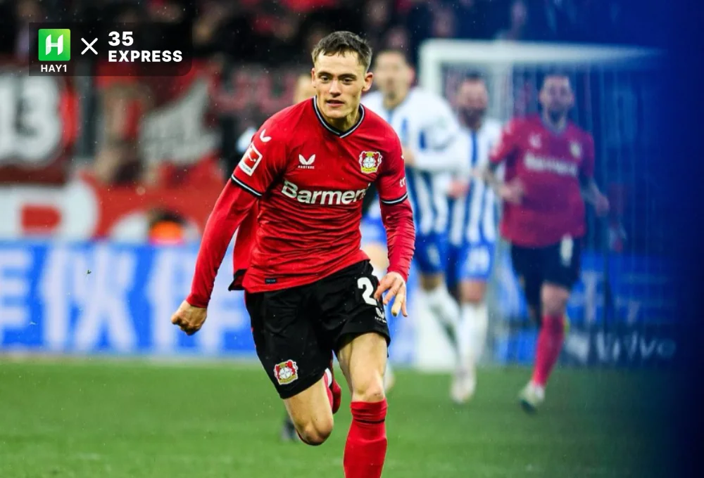 Florian Wirtz là một trong những tài năng sáng giá của bóng đá Đức