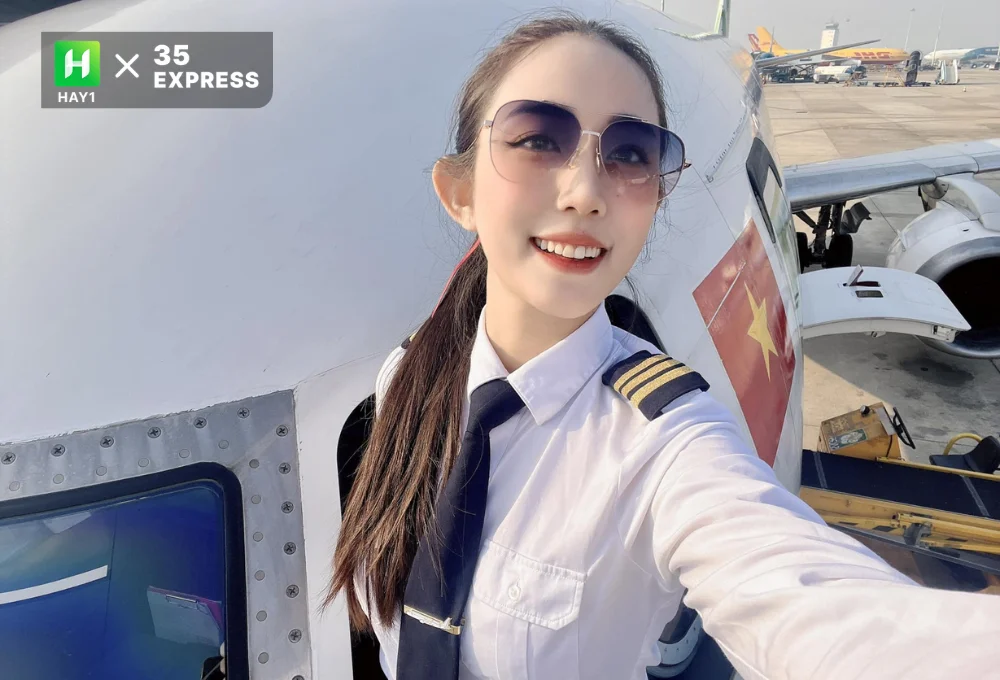 Hồ Trang Nhung trở thành cơ phó nữ đầu tiên của Việt Nam lái dòng máy bay phản lực Embraer 190