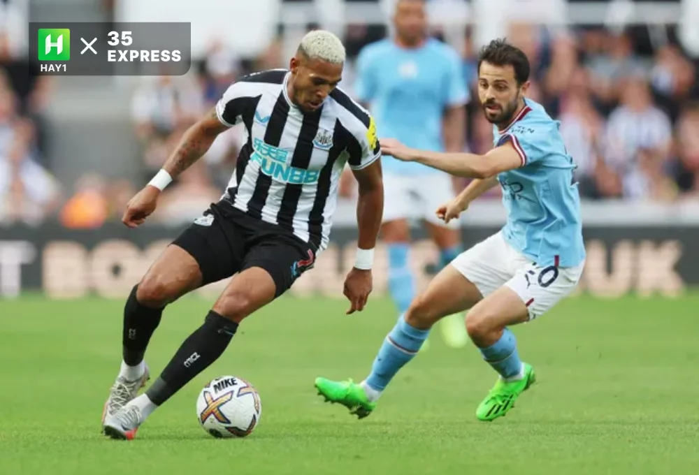 Hiện tại Joelinton là tiền vệ trụ cột của Newcastle