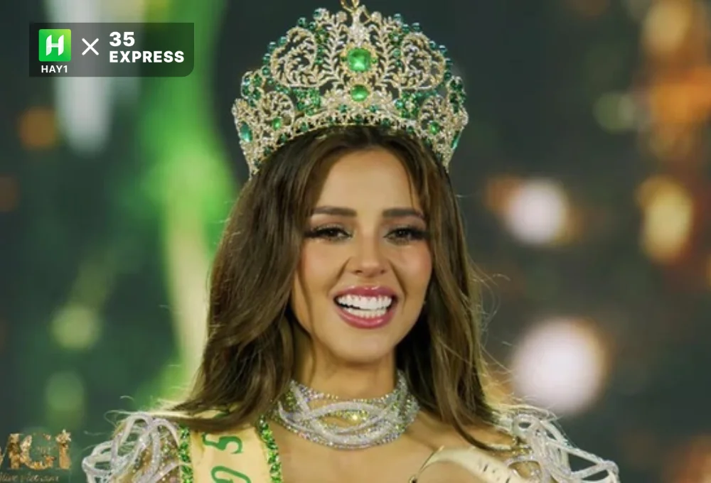 Người đẹp Luciana Fuster đến từ Peru đã xuất sắc giành ngôi vị Hoa hậu cuộc thi Miss Grand International 2023