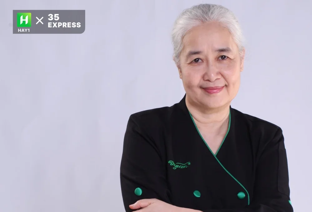 Nghệ nhân Nguyễn Dzoãn Cẩm Vân là một huyền thoại ẩm thực Việt