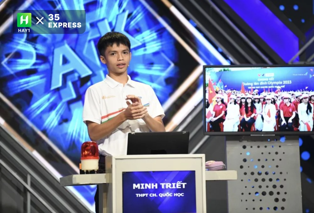 Nguyễn Minh Triết - Làm điều chưa có tiền lệ tại Olympia 2023