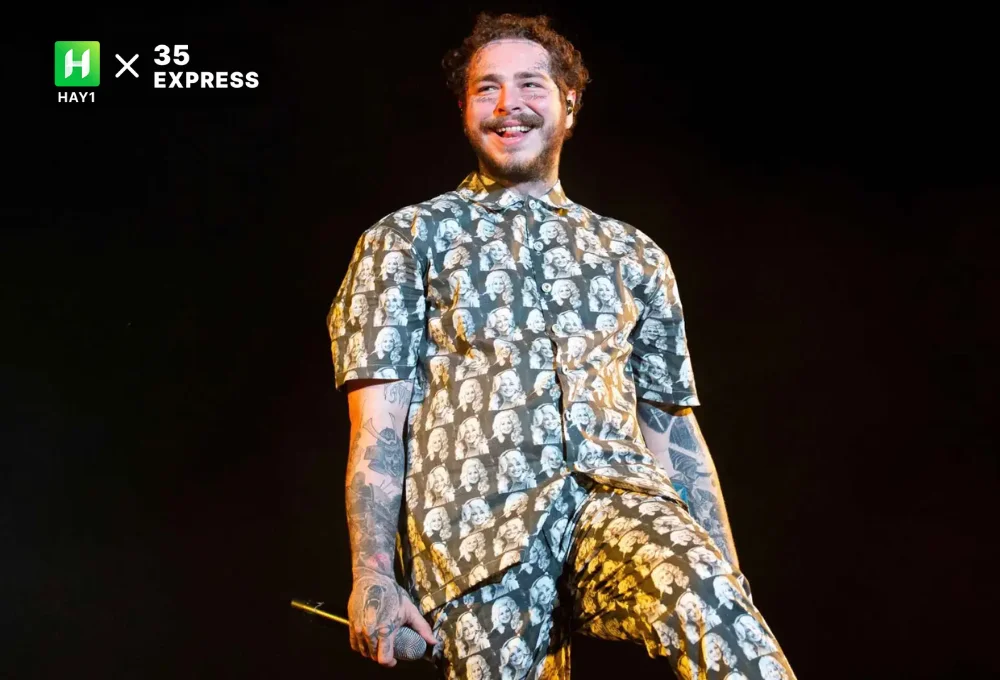 Post Malone là một trong những ngôi sao mới đang "càn quét" làng âm nhạc thế giới