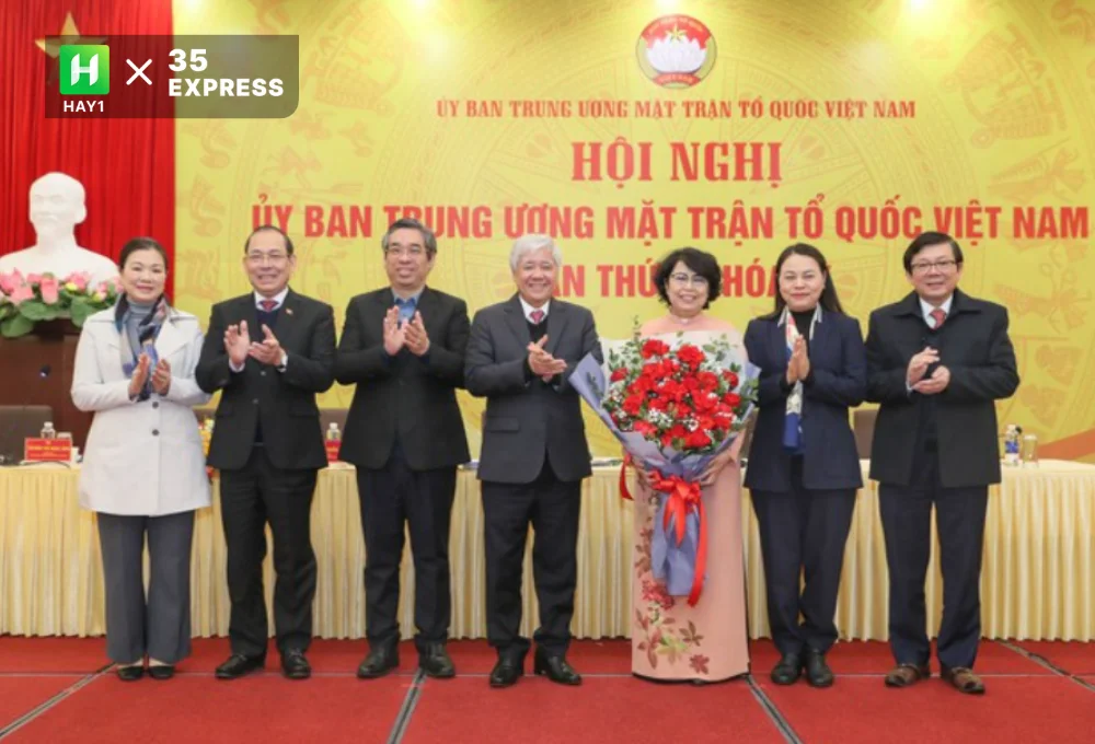 Ban Thường trực Ủy ban TW MTTQ Việt Nam chúc mừng bà Tô Thị Bích Châu